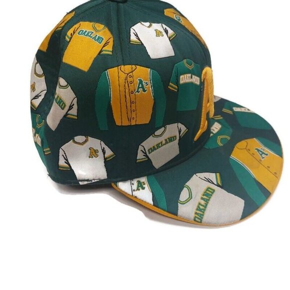 American Needle Size 7 1/4 Professional Model Oakland A's Fitted Hat Cap - Picture 4 of 10